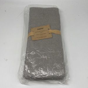Pantry Solid Kitchen TerryTowel Set Of 4 16 X 26 NWT